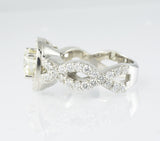 14 Kt White Gold Ladies' Diamond Ring