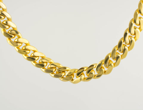 14 Kt Solid Gold Hammer Men's Bracelet