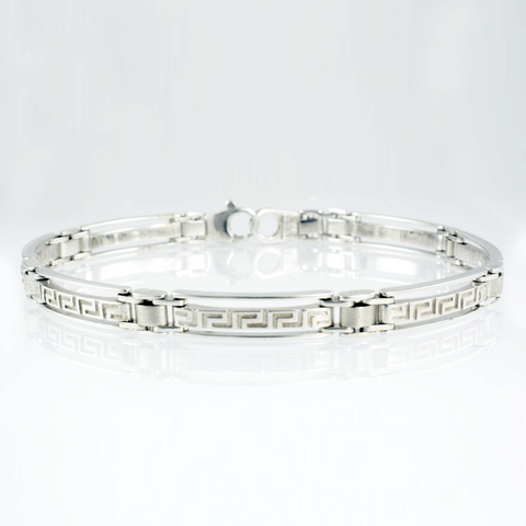 14 Kt White Gold Design Ladies' Bracelet