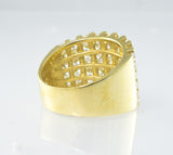 14Kt Yellow Gold & Diamond Ladies' Ring